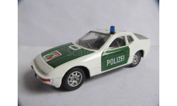 модель 1/43 полицейский Porsche 924 Polizei Norev France металл полиция