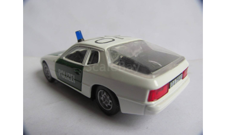 модель 1/43 полицейский Porsche 924 Polizei Norev France металл полиция, масштабная модель, scale43