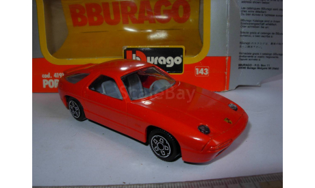 модель 1/43 Porsche 928 Burago Italy металл 1:43, масштабная модель, scale43, BBurago