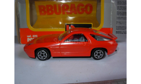 модель 1/43 Porsche 928 Burago Italy металл 1:43, масштабная модель, scale43, BBurago