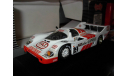 гоночная модель 1/43 Porsche 956 Short Tail Brun Faturbo 1000km Spa 1986 19 Le Mans Quartzo металл 1:43, масштабная модель, scale43