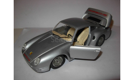 модель  1/24 Porsche 959 Burago Italy металл 1:24, масштабная модель, scale24, BBurago