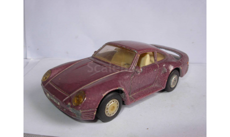 модель игрушка 1/36 Porsche 959 MC Toy металл 1:36 Pull Back, масштабная модель, 1:35, 1/35, Honda