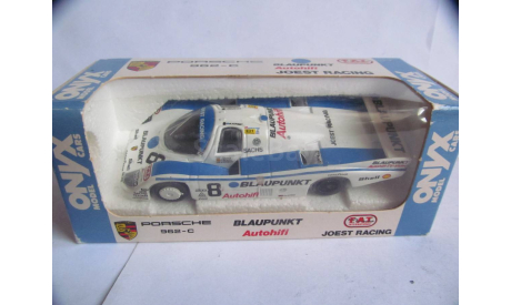 модель 1/43 гоночный Porsche 962-C Blaupunkt #8 Lemans 1988 Onyx Portugal металл 1:43 Le Mans, масштабная модель, scale43