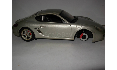 модель 1/18 Porsche Cayman S Welly 1:18 металл, масштабная модель, scale18