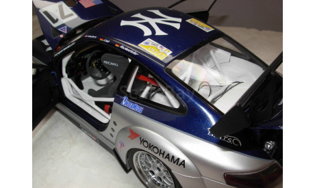 модель 1/18 гоночный Porsche 911 GT3 RSR 996 ALMS 2005 Alex Job Nr. 71 Autoart металл 1:18, масштабная модель, scale18