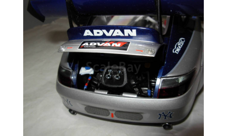 модель 1/18 гоночный Porsche 911 GT3 RSR 996 ALMS 2005 Alex Job Nr. 71 Autoart металл 1:18, масштабная модель, scale18