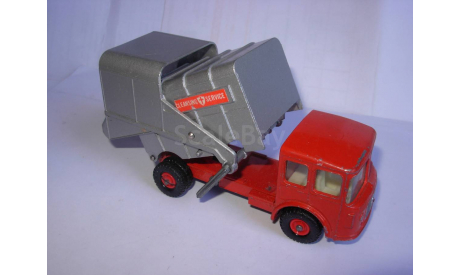 модель мусоровоз 1/50 Refuse Truck Matchbox Lesney Speed Kings металл 1:50 мусорка, масштабная модель, scale50