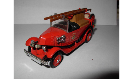 модель 1/43 Renault 1927 пожарный Eligor France металл, масштабная модель, 1:43