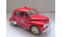 модель 1/17 пожарный Renault 4 CV Solido France металл 1:17 1/18 1:18 пожарная, масштабная модель, scale18