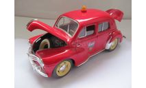 модель 1/17 пожарный Renault 4 CV Solido France металл 1:17 1/18 1:18 пожарная, масштабная модель, scale18