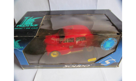 модель 1/17 пожарный Renault 4 CV Solido France металл 1:17 1/18 1:18 пожарная, масштабная модель, scale18