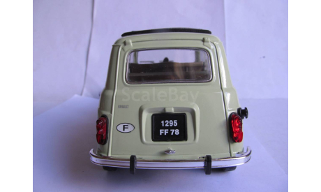 модель 1/18 Renault 4L Solido металл 1:18, масштабная модель, scale18