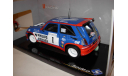 модель 1/18 Renault 5 RS Maxi Turbo Rally Tour de France 1985 #1 Jean Ragnotti Pierre Thimonier Solido металл 1:18, масштабная модель, scale18