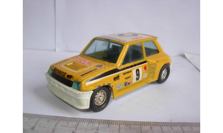 модель 1/43 Renault 5 turbo #9 Rallye ралли Monte Carlo 1981 Burago Italy металл 1:43, масштабная модель, scale43, BBurago