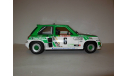 модель 1/18 Renault 5 Turbo GRB 1985 Rally de Lozere #6 Alain Serpaggi Yves Le Gall Solido металл 1:18, масштабная модель, scale18