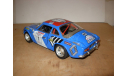 модель 1/18 Renault Alpine A110 1800 Tour de Corse 1 1973 Burago металл 1:18, масштабная модель