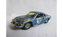 модель 1/43 Renault Alpine Berlinette A110 Tour de France #18 1973 Solido France металл 1:43 Rally Rallye, масштабная модель, scale43