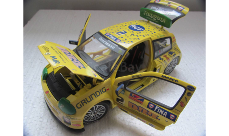модель  1/18 Renault Clio V6 Trophy #2 Rangoni 2000 Universal Hobbiies металл 1:18 Rally, масштабная модель, Universal Hobbies, scale18