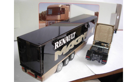 модель 1/43 Renault Magnum +трейлер truck+ trailer Eligor 1:43, масштабная модель, scale43