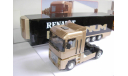 модель 1/43 Renault Magnum +трейлер truck+ trailer Eligor 1:43, масштабная модель, scale43