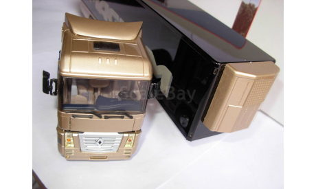 модель 1/43 Renault Magnum +трейлер truck+ trailer Eligor 1:43, масштабная модель, scale43