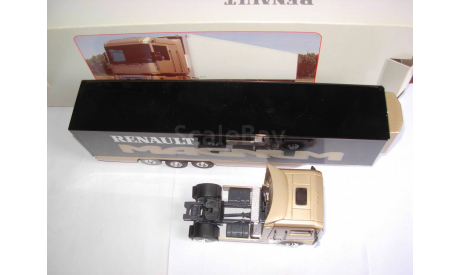 модель 1/43 Renault Magnum +трейлер truck+ trailer Eligor 1:43, масштабная модель, scale43