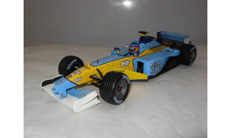 модель F1 формула-1 1/18 Renault R202 Mild Seven launch version 2003 #8 Fernando Alonso Universal Hobbiies металл 1:18, масштабная модель, scale18, Universal Hobbies