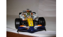 модель F1 формула-1 1/18 Renault ING R27 2007 #3 Giancarlo Fisichella Mattel Hot Wheels металл 1:18, масштабная модель, scale18