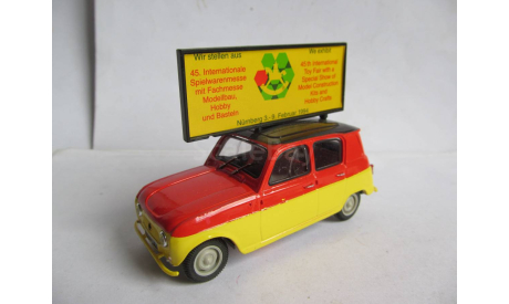 модель 1/43 Renault R3 фургон Nurnberg Toy Fair 1994 Norev металл 1:43, масштабная модель, scale43