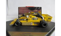 модель 1/43 F1 Formula1 Renault RE21 Elf 1980 #16 Rene Arnoux winner GP Brazil Quartzo металл 1:43, масштабная модель, scale43