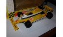 модель F1 Формула-1 1/23 Renault RE30 Polistil/Tonka металл, около 1:23 1/24 1:24, масштабная модель, scale24