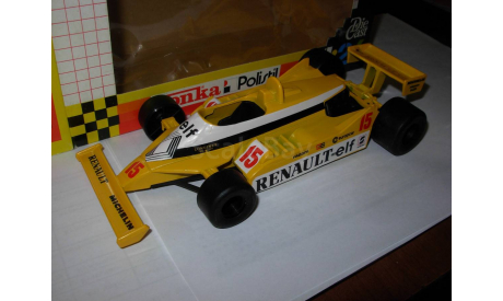 модель F1 Формула-1 1/23 Renault RE30 Polistil/Tonka металл, около 1:23 1/24 1:24, масштабная модель, scale24