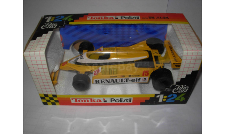 модель F1 Формула-1 1/23 Renault RE30 Polistil/Tonka металл, около 1:23 1/24 1:24, масштабная модель, scale24