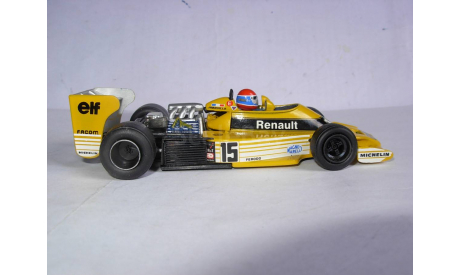 модель 1/43 F1 Formula1 Renault RS01 Elf 1977 #15 Jean Pierre Jabouille Quartzo металл 1:43, масштабная модель, scale43