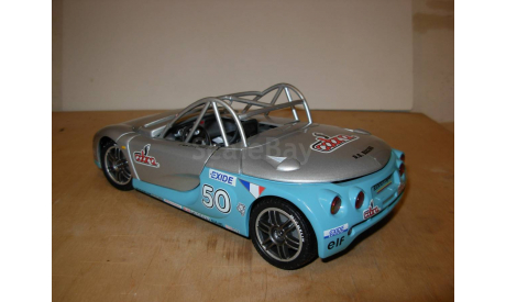 модель 1/18 гоночный Renault Spider №50 Ragnotti Anson металл 1:18, масштабная модель, scale18