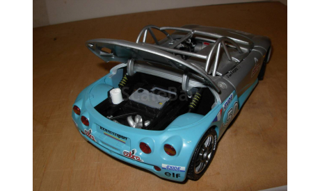модель 1/18 гоночный Renault Spider №50 Ragnotti Anson металл 1:18, масштабная модель, scale18