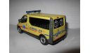 модель 1/43 медицинский Renault Trafic Ambulance Скорая помощь Hongwell металл 1:43, масштабная модель, scale43, Bauer/Cararama/Hongwell