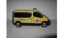 модель 1/43 медицинский Renault Trafic Ambulance Скорая помощь Hongwell металл 1:43, масштабная модель, scale43, Bauer/Cararama/Hongwell