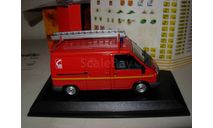 модель  1/43 пожарный фургон Renault Trafic Norev металл 1:43 пожарная, масштабная модель, scale43