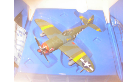 1:100 военный самолёт Republic P-47 Thunderbolt USAF Franklin Mint 1/100 металл military II WW, масштабные модели авиации, scale100