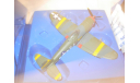 1:100 военный самолёт Republic P-47 Thunderbolt USAF Franklin Mint 1/100 металл military II WW, масштабные модели авиации, scale100