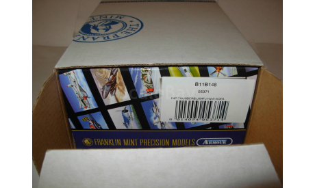 1:100 военный самолёт Republic P-47 Thunderbolt USAF Franklin Mint 1/100 металл military II WW, масштабные модели авиации, scale100