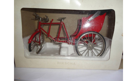 модель 1/10 велосипед рикша металл 1:10, масштабная модель мотоцикла, scale10