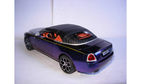 модель 1/24 Rolls-Royce Dawn Convertible Newao Toys металл 1:24, масштабная модель, scale24