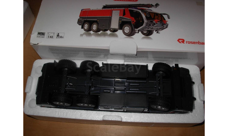 1/43 модель аэродромный пожарный автомобиль с водяной башней Panther FLF 6x6 Rosenbauer Wiking металл пожарная 1:43, масштабная модель, scale43