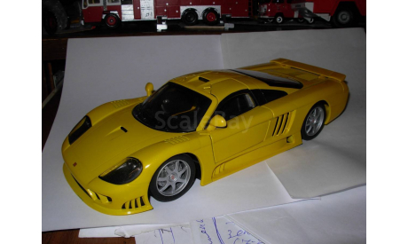 модель 1/18 Saleen S7 Hot Wheels металл 1:18, масштабная модель, Mattel Hot Wheels