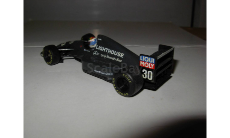 модель F1 Формула-1 1/43 Sauber Mercedes C12 1993 #30 Lehto Minichamps/PMA металл 1:43 Mercedes-Benz Мерседес, масштабная модель, scale43