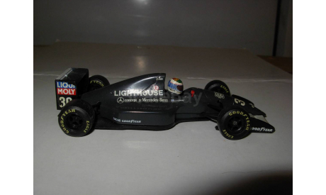 модель F1 Формула-1 1/43 Sauber Mercedes C12 1993 #30 Lehto Minichamps/PMA металл 1:43 Mercedes-Benz Мерседес, масштабная модель, scale43