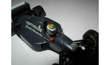 модель F1 Формула-1 1/43 Sauber Mercedes C12 1993 #30 Lehto Minichamps/PMA металл 1:43 Mercedes-Benz Мерседес, масштабная модель, scale43